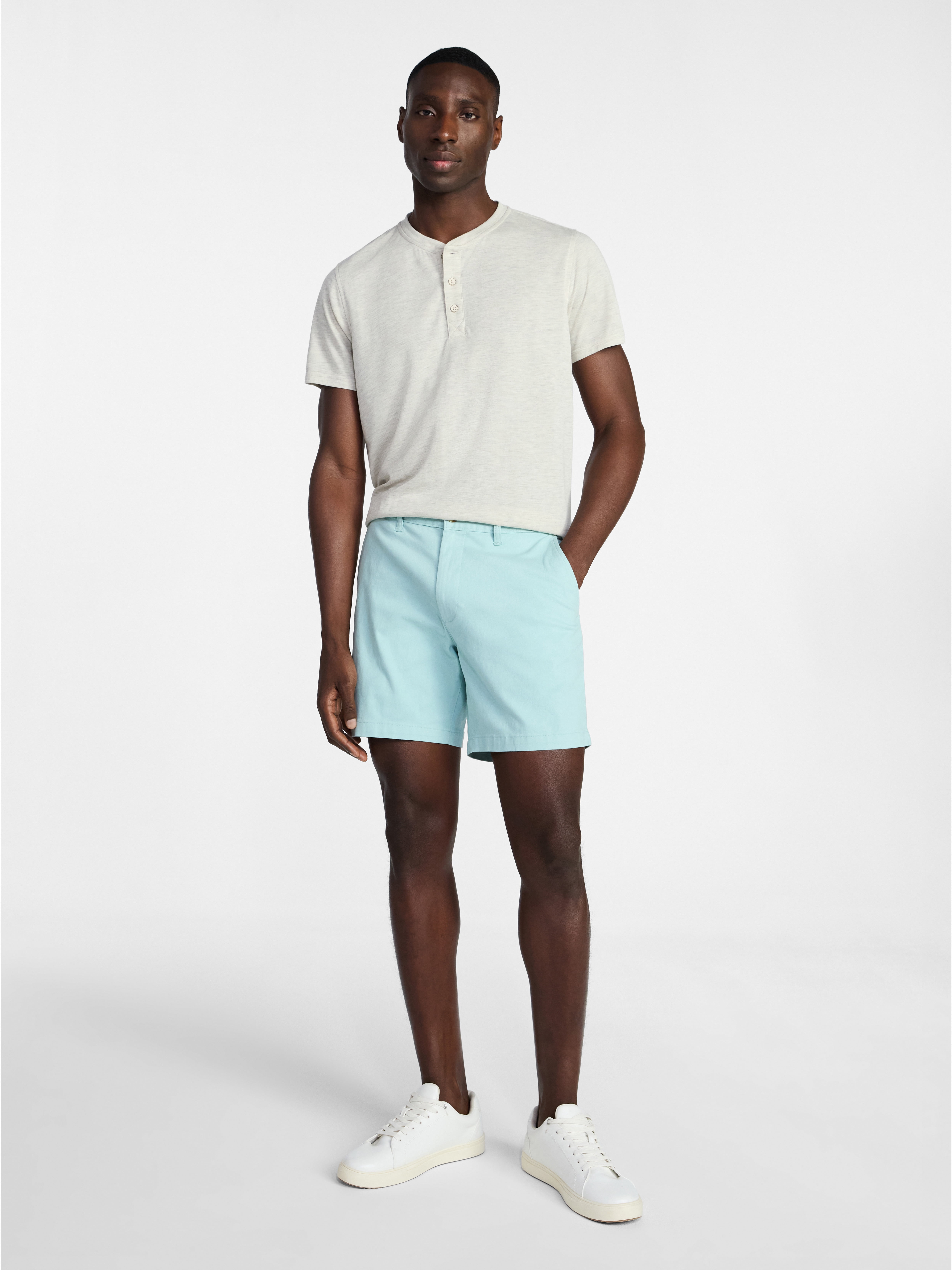 George Men's & Big Men's Modern Fit Flat Front Shorts, 5", 7", 9" Inseams, Sizes 28-54