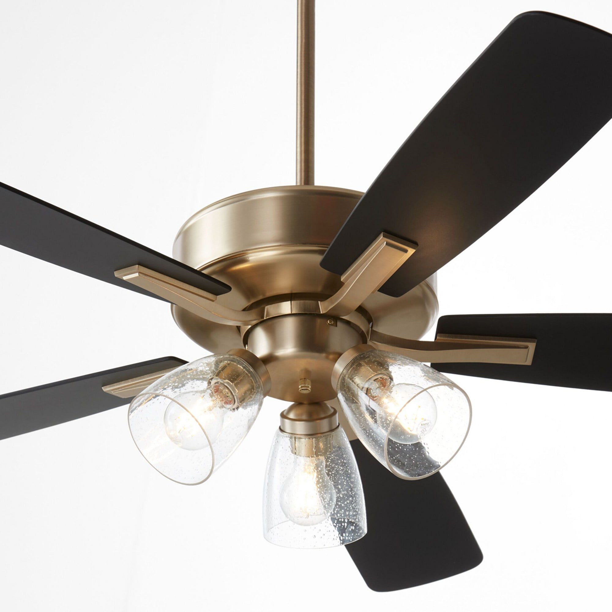 Quorum Lighting - Ovation - 5 Blade Ceiling Fan with 3 Light Kit In Traditional