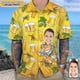 thumbnail image 5 of Camisetas con diseño de avatar personalizado de Hawái impresas en 3D para hombres y mujeres, regalo de cumpleaños divertido, blusas con foto DIY, camiseta para parejas, camiseta de animales, 5 of 5