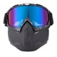 thumbnail image 2 of Gafas de ciclismo a prueba de viento, protector facial para motocicleta, gafas para motocicleta de cara completa para exteriores, protección facial para motocicleta, características líderes en su clase, 2 of 8