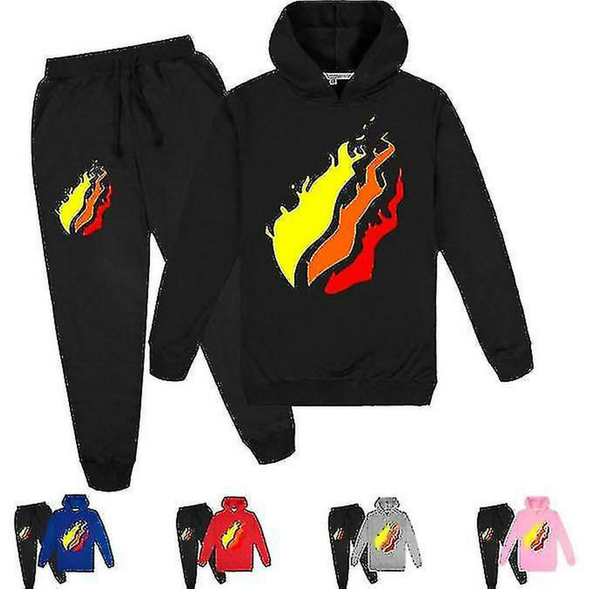 Prestonplayz Hoodie Set Boys Girls Sweater Suit Tops Hoodie A Walmart