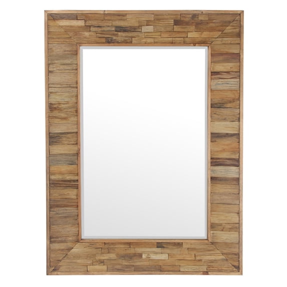 Privilege International Wood Wall Mirror - 35.5W x 47.5H in.