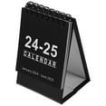 Mini Desk Calendars 2024 2025 Flip Calendar Standing Desk Calendar for