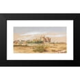 thumbnail image 2 of Gustave Joseph Noël 18x11 Black Modern Framed Museum Art Print Titled - Chateau De Suscinio, Morbihan (Brittany) (ca. 1850-60), 2 of 5