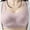 Light Purple, variant on DuoJiaJ Comfortable Seamless Full Coverage Bra For Women Wireless Bras With Soft Support Regular And Plus Size Wireless Bras Beige