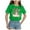 Green, variant on Toddler Graphic Tees Kids Girls Easter Shirts Bunny T-Shirt Peace Love Peeps Tees Short Sleeve Tops Easter Day Outfit Spring Clothes