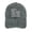 Gray, variant on Leave The Gun, Take The Cannoli Charcoal Hat Adjustable Funny Fashion Unisex Baseball Cap for Men Women