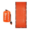 thumbnail image 2 of NovaStitch Thermal Emergency Sleeping Bag Heat Reflective Survival Bivvy Sack Waterproof Windproof Camping Shelter for Cold Weather Protection, 2 of 6