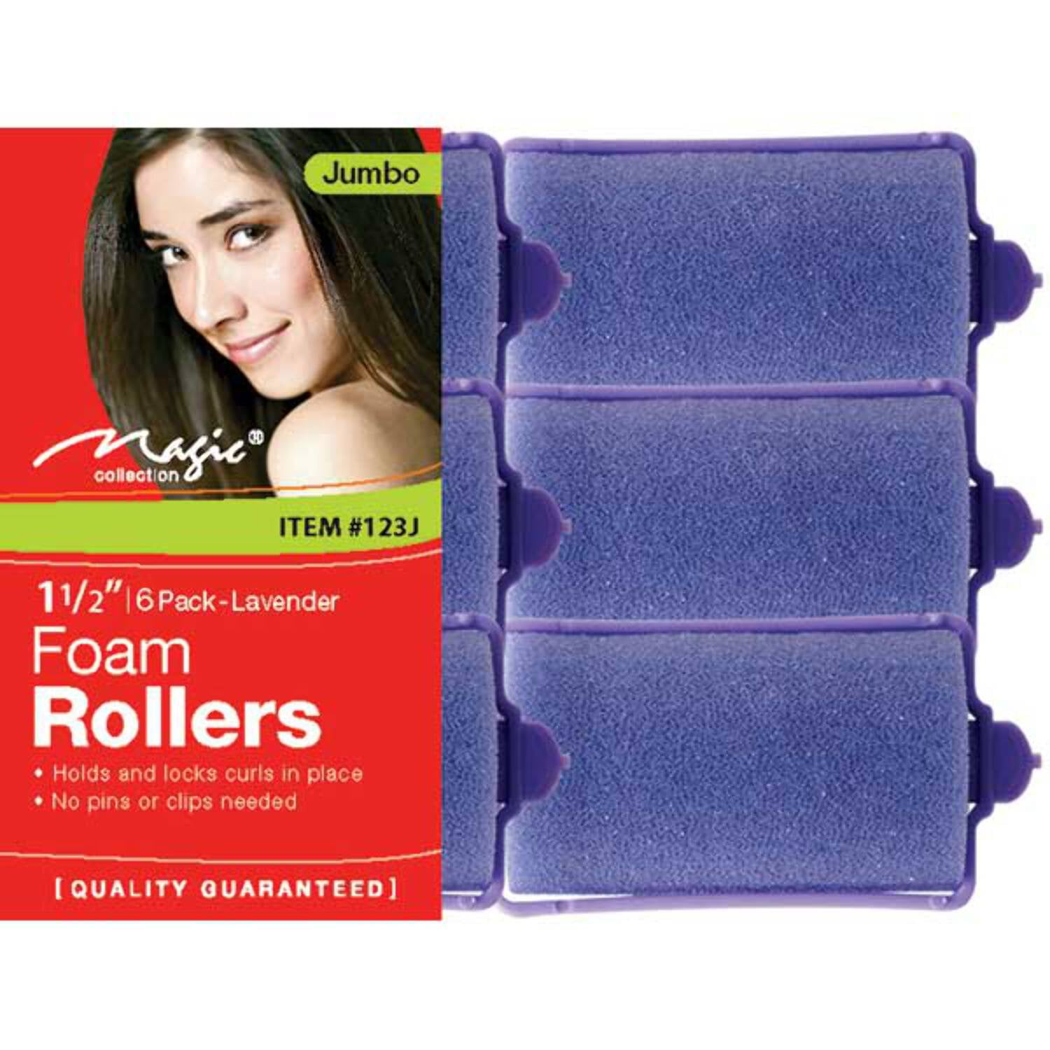 Conair Extra Large Heatless Curl Volumizing Foam Rollers Styling Essentials 8 Pack Walmart