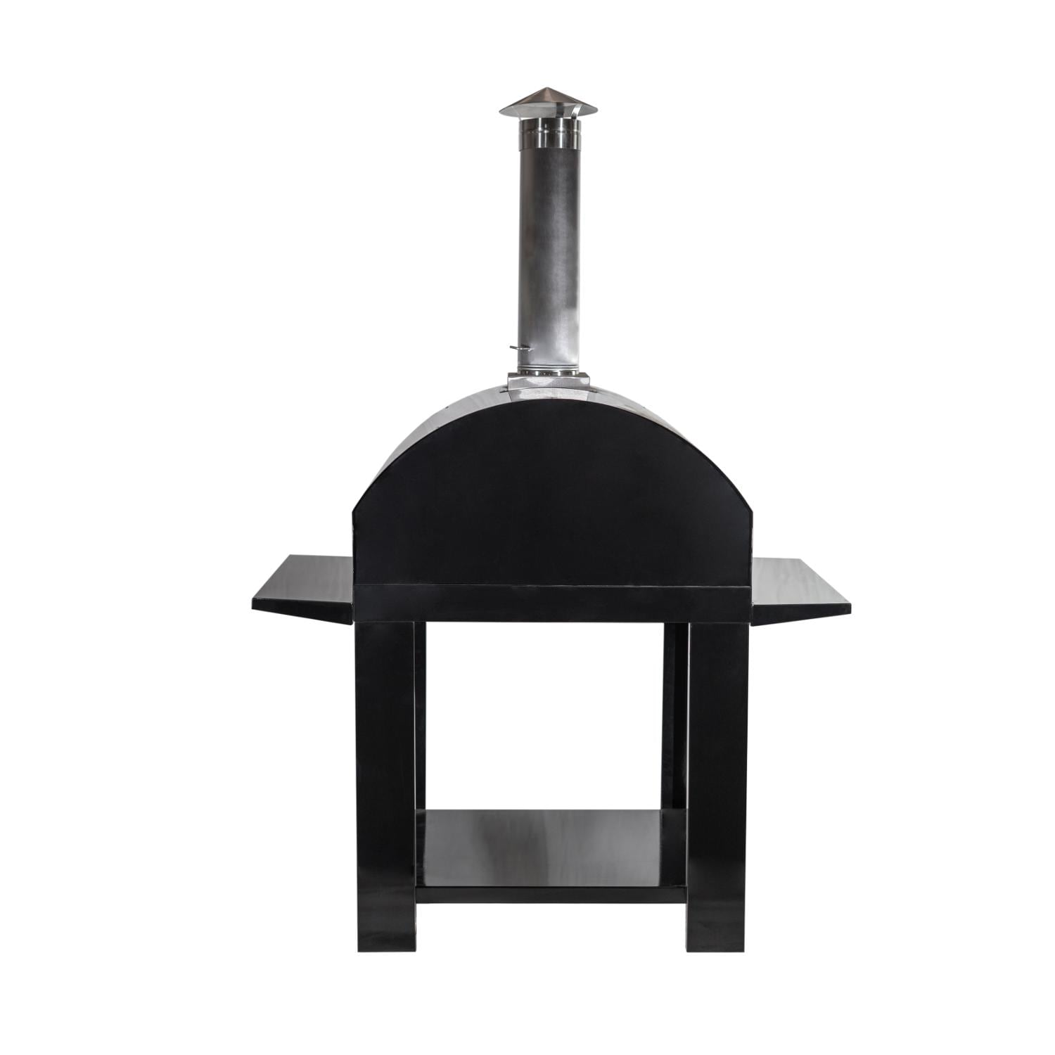 Nuke 31 Inch Outdoor Wood Fired Stainless Steel Freestanding Pizza Cooking Oven - image 5 of 6