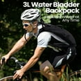 thumbnail image 5 of Outdoor Hydration Backpack with 3L (100 oz) Water Bladder – MOLLE Water Bag for Hiking, Camping, Cycling, Running, and Adventure Travel, 5 of 8
