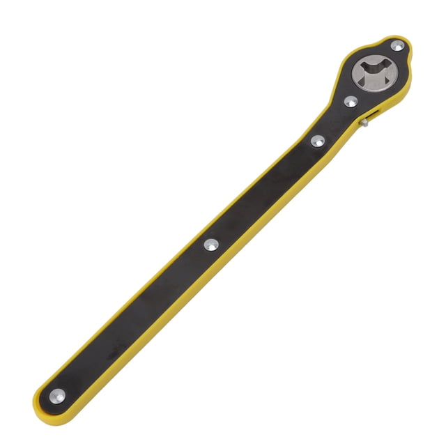 Llave de trinquete que ahorra mano de obra, llave de trinquete de 34 cm de largo, llave de trinquete con mango largo, llave de trinquete diseñada meticulosamente