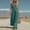 Green, variant on Linen Jumpsuit for Women Playsuits Wide Leg Dressy Pants Overall Ladies Summer Casual Dungarees Romper with Pockets Orange L