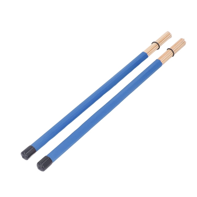 Drums Stick Brushes, Easy Storage Drum Brush For Performance Blue