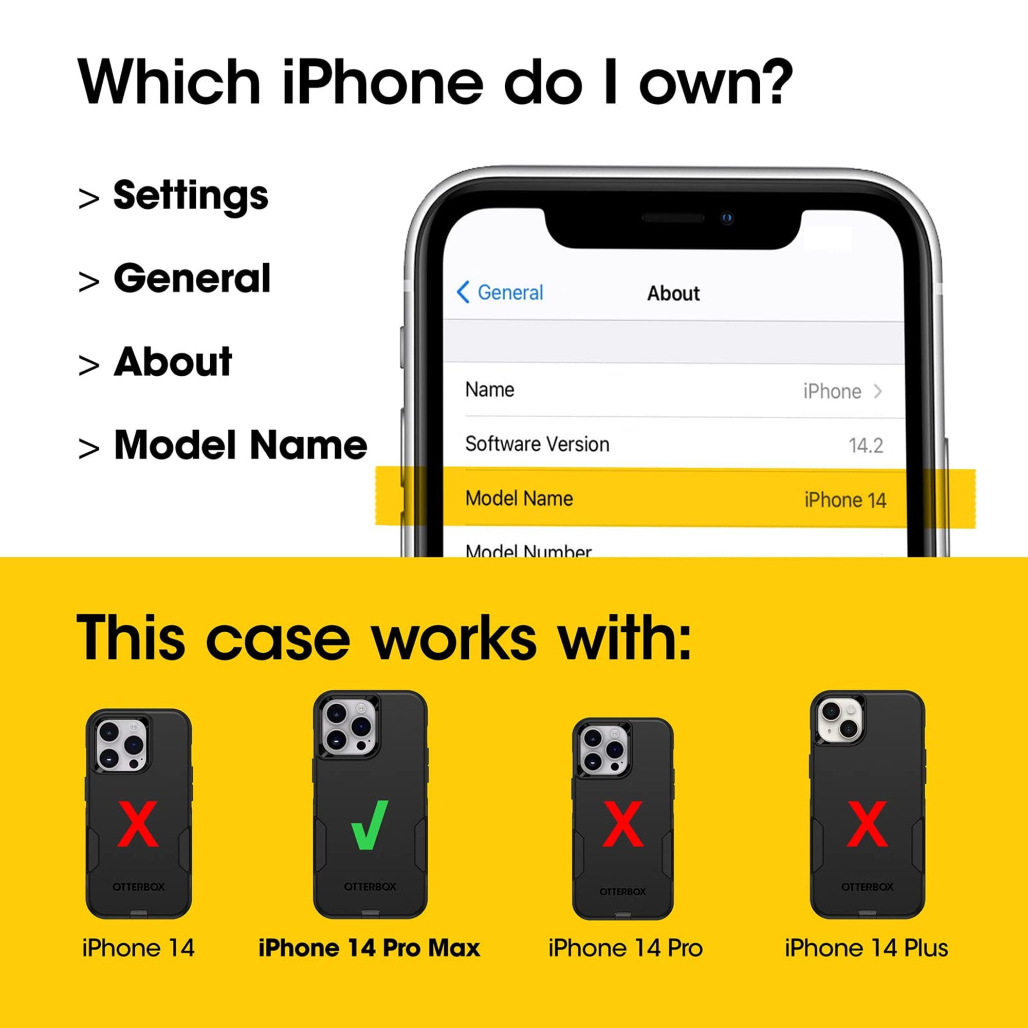 OtterBox MagSafe Compatible Back Cover Cell Phone Case for iPhone 14 Pro Max, Trees Company Green