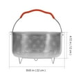 thumbnail image 1 of IFANLANDOR Round Design Steamer For Rice Cooker Stainless Steel Silver 1Set, 1 of 4