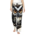 thumbnail image 1 of Fotbe Whimsical Owl On Branch Pantalones de Pijama para Mujer, Pantalones de Dormir, Pantalones Pj con Cordón y Bolsillos-Medium, 1 of 6