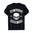 thumbnail image 1 of [Badass Stepdad Gift] Funny Step Dad Birthday T-Shirt - 220g One Badass, 1 of 5