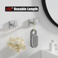 thumbnail image 6 of 10-Pieces Brushed Nickel Bathroom Accessories Set, 23.6 Inch Bath Towel Bar Set, Stainless Steel Bathroom Hardware Set, Towel Racks for Bathroom Wall Mounted., 6 of 7
