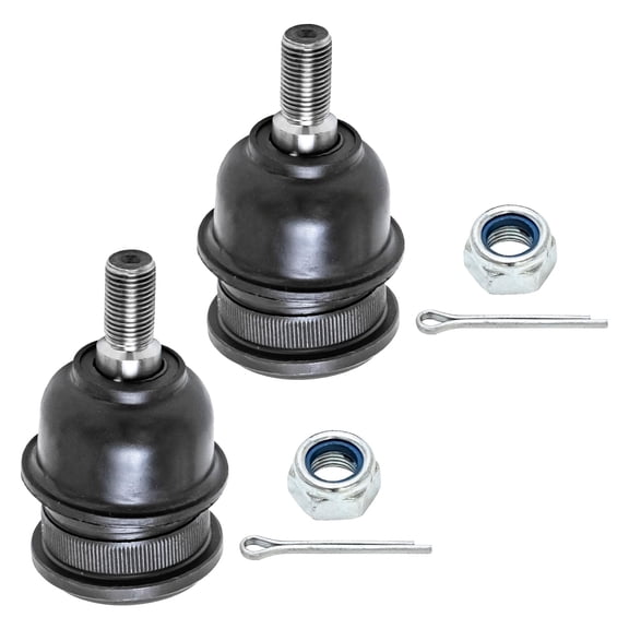 Detroit Axle - Front 2pc Ball Joints for 00-06 Hyundai Accent, 2 Suspension Lower Ball Joints Assembly 2000 2001 2002 2003 2004 2005 2006 Replacement