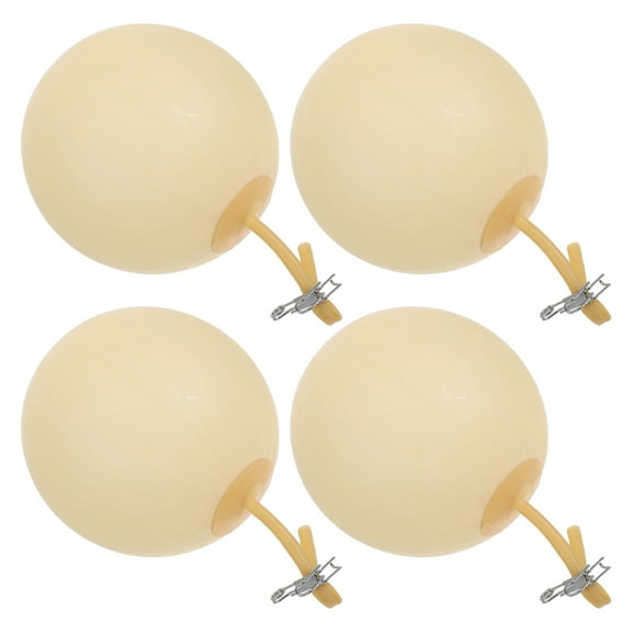 HOMEMAXS 4pcs Gas Sampling Collector Tool Latex Gas Sampling Bladder Rubber Laboratory Balloon Bladder Inflatable Sampling Gas Bladder with Clip