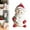 B, variant on 1PCS Snowman Figurines, Christmas Statue Snowman Figurine Resin Snowmans Christmas Decorative Statues Miniature Sculpture Tabletop Ornament for Home Indoor Outdoor Holiday Party Centerpieces