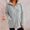 Gray, variant on ZZwxWA Cardigan Sweaters for Women Zip Up Chunky Knit Cardigan Winter Lapel Casual Loose Knitwears with Pocket Trendy Jacket