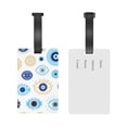 thumbnail image 4 of Evil Eyes Magic Talisman Luggage Tags Suitcases ID Baggage Identifier Card Name Tag for Travel Backpacks Gym Bags, 4 of 6