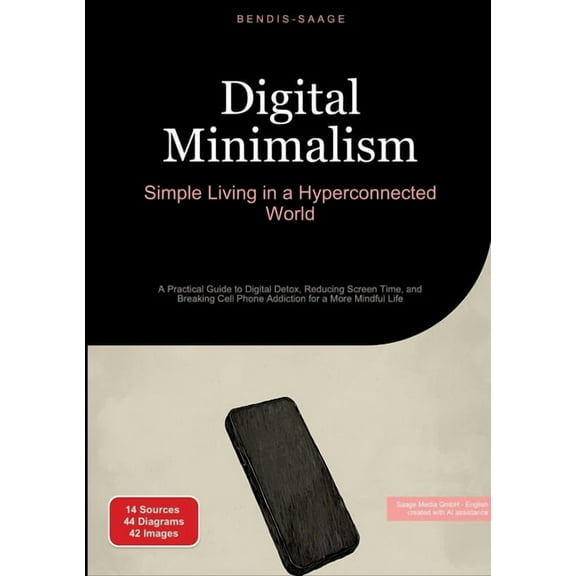 Digital Minimalism: Simple Living in a Hyperconnected World: A Practical Guide to Digital Detox, Reducing Screen Time, a, (Paperback)