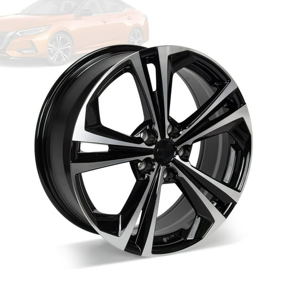 18" Wheel Rim for Nissan Sentra SR 2020-2022, 18 x 7.5 inch Replacement Wheel Rim 5x114.3mm