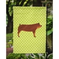 thumbnail image 3 of Caroline's Treasures BB7768GF Duroc Pig Green Flag Garden Size , Small, multicolor, 3 of 3