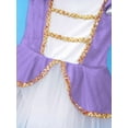 thumbnail image 1 of MSemis Robe de Danse Ballet pour Filles Enfants Justaucorps Fée Princesse Jupe Tutu Tenue de Fête Costume de Performance de Cirque Violet 6, 1 of 8