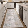 thumbnail image 3 of x Washable Area Rug for Living Room Bedroom Grey Neutral Carpet Low Pile Soft Thin Tapis Salon Abstract Modern Vacuumable Lightweight Large Throw Rug for Dining Room Kitchen, 3 of 9