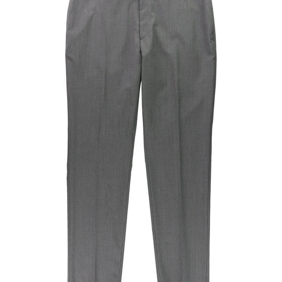 Ralph Lauren Mens Lined Dress Pants Slacks, Grey, 30W x UnfinishedL