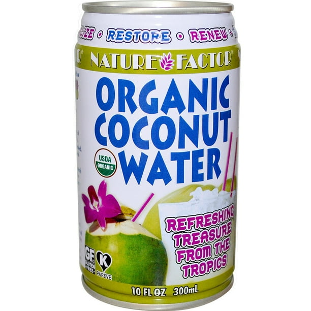 Nature Factor Organic Coconut Water, 10 Fl Oz