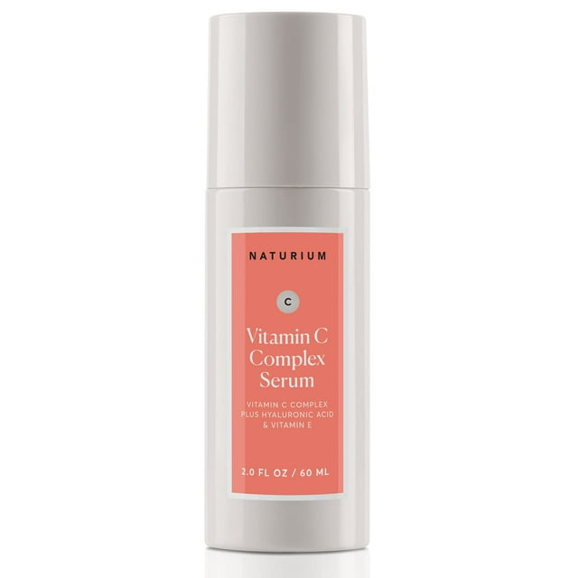 Serum Naturium con complejo de vitamina C para rostro, 60 ml, con ácido hialurónico