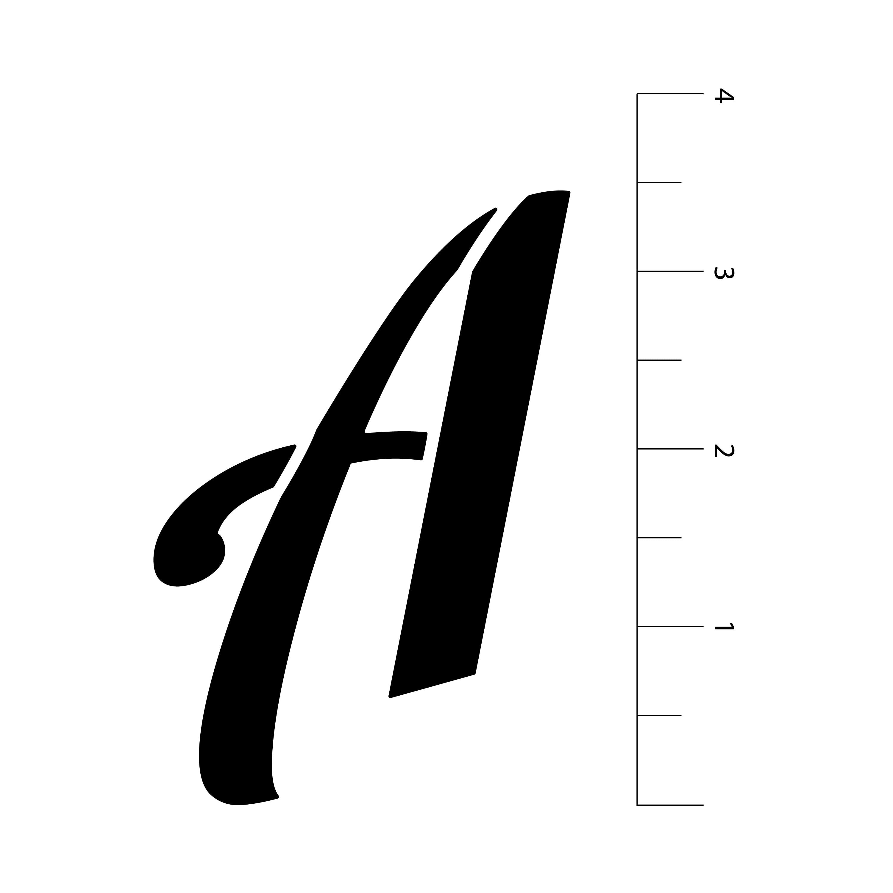 Craft Smart 3.5" Italic Script Alphabet Stencils - Reusable Plastic, 64 Designs per Pack, 8 Sheets Each - Ideal for DIY Crafts, Decor, Furniture & Gifts, 6 Pack