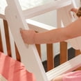 thumbnail image 6 of Max & Lily Bunk Bed Twin over Full Size, Solid Wood Scandinavian Style Bunk Beds for Kids, 6 of 14