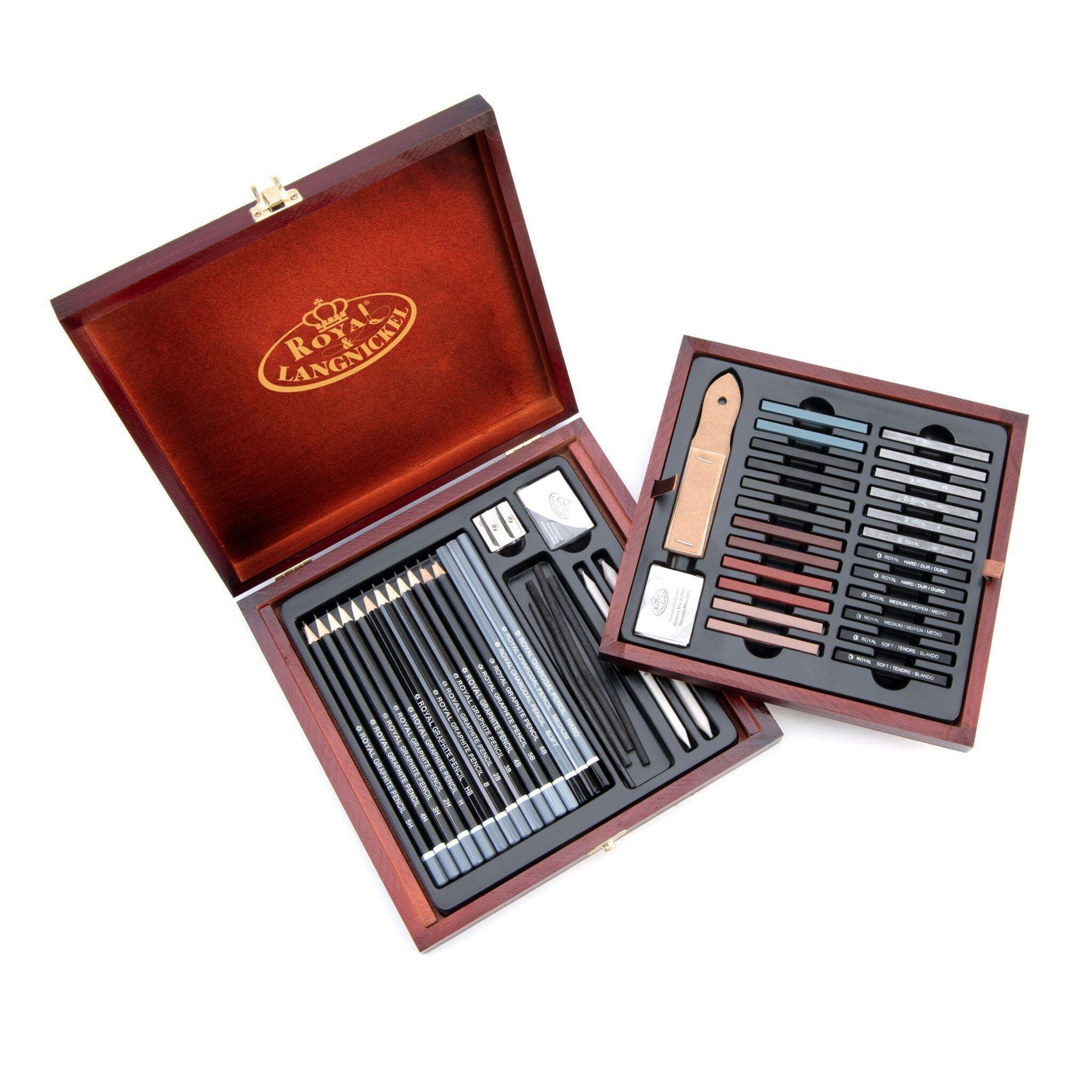 Royal & Langnickel Essentials™ 51pc Sketching Pencil Travel Art Set
