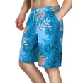 thumbnail image 5 of ANFERRY Mens Swim Trunks Quick Dry Swim Board Shorts Beach Short with Pockets Print Elastic Waist Bathing Suit Swimsuit, 5 of 7