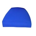 thumbnail image 1 of Funda elástica extraíble para silla de comedor estándar, con hebilla. Azul, 1 of 9