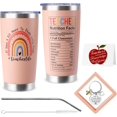 thumbnail image 1 of Teacher Appreciation Gifts - Back to School, Thank You, New Teacher Christmas Birthday Gift - 20oz Tumbler, 1 of 7