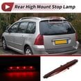thumbnail image 3 of Luz de freno LED de 3ª para Buick Rainier 2004-2007 No.15201921/GM2890106 Luz de freno de montaje alto roja ABS impermeable luz de freno de nivel alto central trasero 1 pieza, 3 of 7