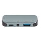 thumbnail image 2 of Tipo C Hub caliente intercambiable 5 en 1 PD carga 10Gbps 100W 3,5 auriculares Puerto diseño USB C Hub para ganar para Android para OS X, 2 of 8