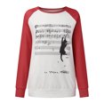 thumbnail image 4 of Camiseta de manga larga con cuello redondo para mujer a la moda, blusa holgada con estampado de otoño, sudadera Fridja FKASFK1719, 4 of 7
