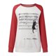 thumbnail image 4 of Pntutb Moda Mujer O-cuello Camiseta de manga larga Otoño Impresión Blusa suelta tops Sudadera Pntutb Pntutb-3706, 4 of 7