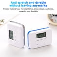 thumbnail image 4 of Tignapoo Organiseur de Pilules Intelligent Compact avec 6 Compartiments, Design Anti-Humidité, 5 Alarmes Personnalisées, Minuterie 12/24H, Batterie CR2032, Gris, 4 of 6