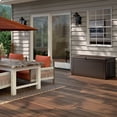 thumbnail image 2 of Rubbermaid Deck Box, Extra Large, 134 Gallon, Brown, 2 of 8