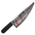 thumbnail image 1 of Cuchillo de sangre para Halloween, cuchillo afilado con sangre, Festival fantasma, juguete de plástico, cuchillo de cocina de simulación, accesorios complicados, cuchillo curvo, 1 of 2