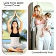 thumbnail image 5 of Vaslanda Waist Trainer for Women Corset Shapewear Tummy Control Faja Postpartum Belly Band Wrap, 5 of 6
